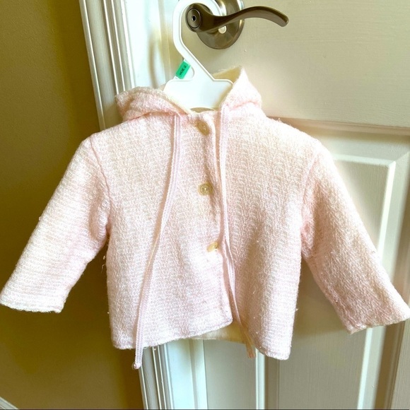 madeleine wolcott Other - Madeleine Wolcott Vintage Baby Girl Hooded Jacket